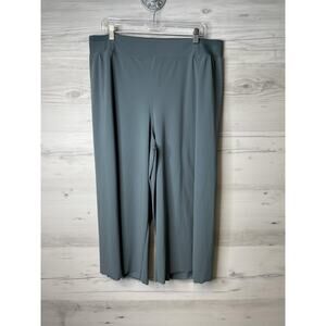 Athleta Wide Leg Pants in Slate Blue